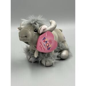 Vtg Enesco Precious Moments Tender Tails WADE THE WATER BUFFALO Fun Club Plush